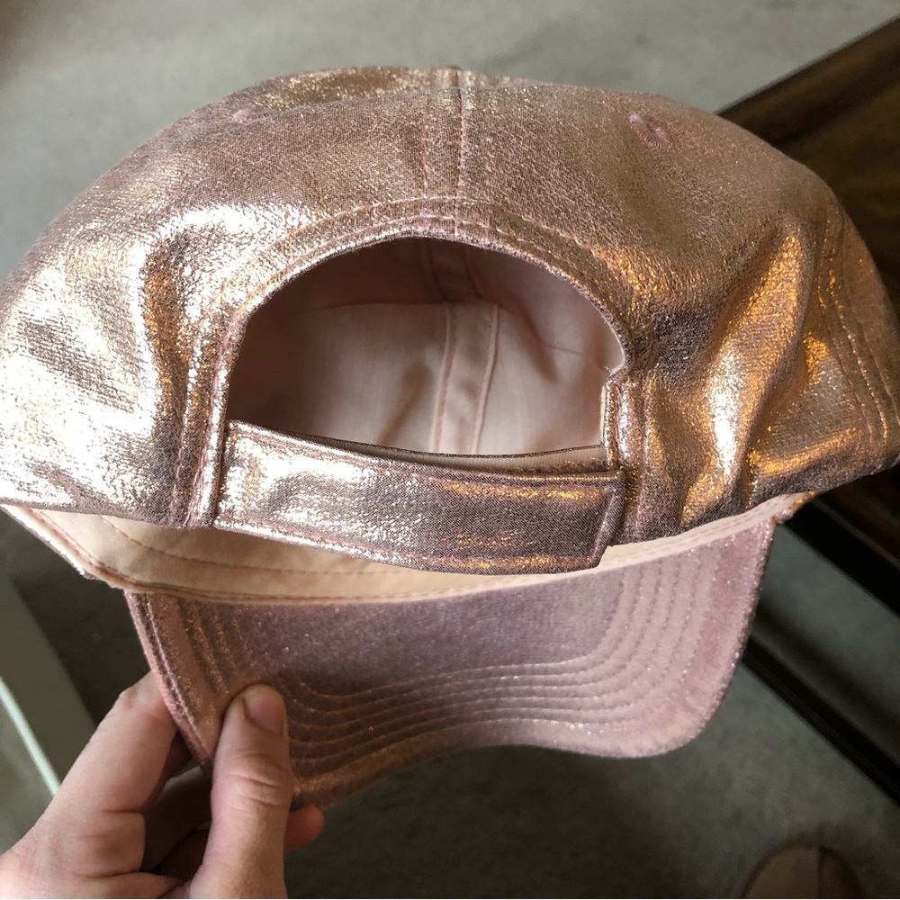 Disney Limited Edition Briar Rose Gold Mickey Mouse Sequin Baseball Cap - Picture 6 of 9